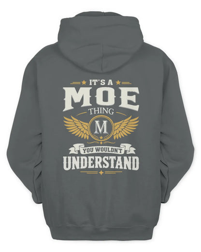 MOE KT06-M008 It’s a [NAME] Thing – You Wouldn’t Understand | Personalized Vintage T-Shirt - Unisex Hoodie - Charcoal