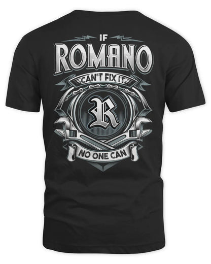 ROMANO AP81-K4-626 - Personalized Ahmed Quote Apparel “If Ahmed Can't Fix It, No One Can” - Unisex Standard T-Shirt - Black