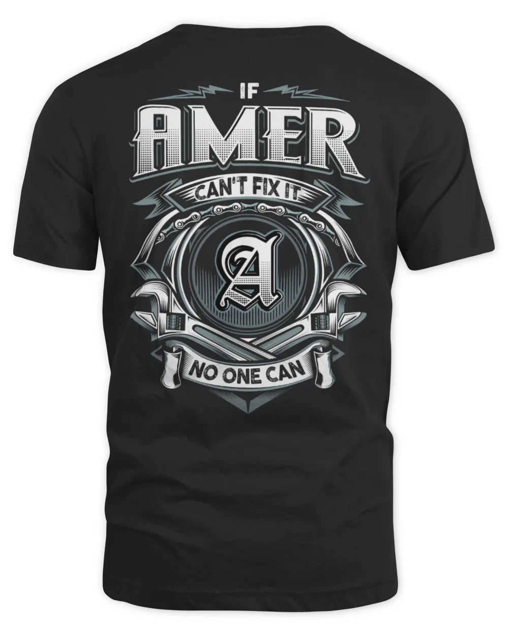 AMER AP81-K4-626 - Personalized Ahmed Quote Apparel “If Ahmed Can't Fix It, No One Can”