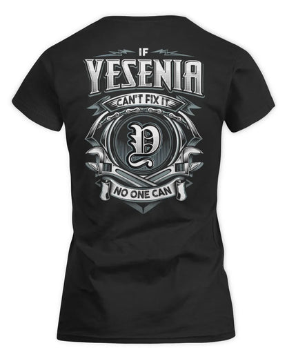 YESENIA AP81-K4-626 - Personalized Ahmed Quote Apparel “If Ahmed Can't Fix It, No One Can” - Women's Standard T-Shirt - Black