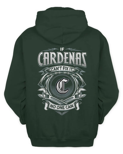 CARDENAS AP81-K4-626 - Personalized Ahmed Quote Apparel “If Ahmed Can't Fix It, No One Can” - Unisex Hoodie - Forest Green
