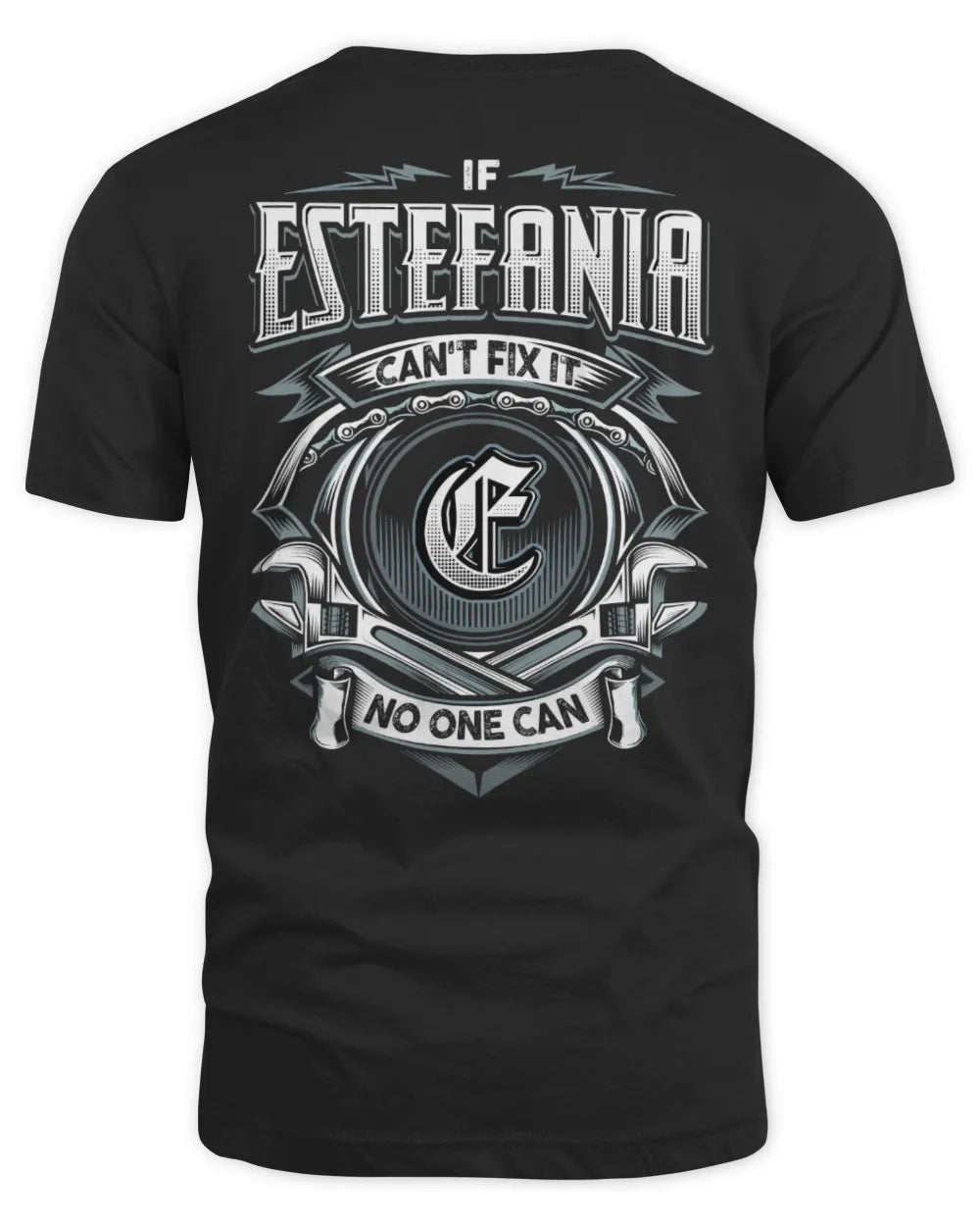 ESTEFANIA AP81-K4-626 - Personalized Ahmed Quote Apparel “If Ahmed Can't Fix It, No One Can” - Unisex Standard T-Shirt - Black