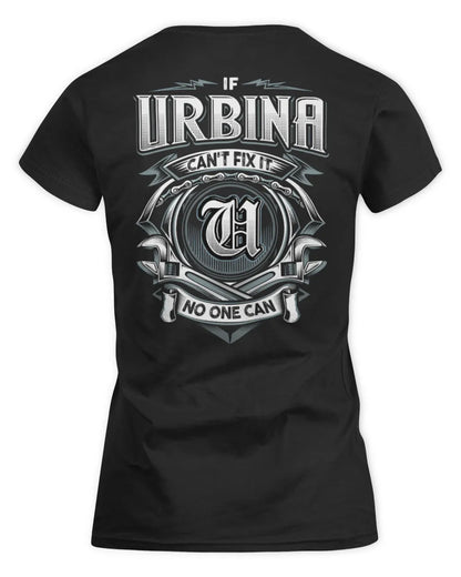 URBINA AP81-K4-626 - Personalized Ahmed Quote Apparel “If Ahmed Can't Fix It, No One Can” - Women's Standard T-Shirt - Black