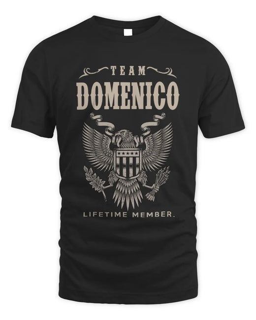DOMENICO TP06-K82 – Personalized Classic Style Apparel “Team NAME Lifetime Member”