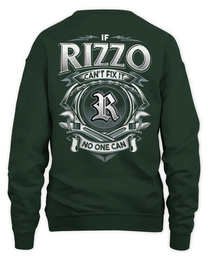 RIZZO AP81-K4-626 - Personalized Ahmed Quote Apparel “If Ahmed Can't Fix It, No One Can” - Unisex Sweatshirt - Forest Green
