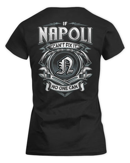NAPOLI AP81-K4-626 - Personalized Ahmed Quote Apparel “If Ahmed Can't Fix It, No One Can” - Women's Standard T-Shirt - Black