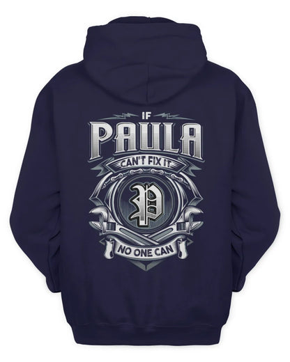 PAULA AP81-K4-626 - Personalized Ahmed Quote Apparel “If Ahmed Can't Fix It, No One Can” - Unisex Hoodie - Navy