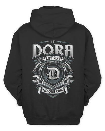 DORA AP81-K4-626 - Personalized Ahmed Quote Apparel “If Ahmed Can't Fix It, No One Can” - Unisex Hoodie - Black