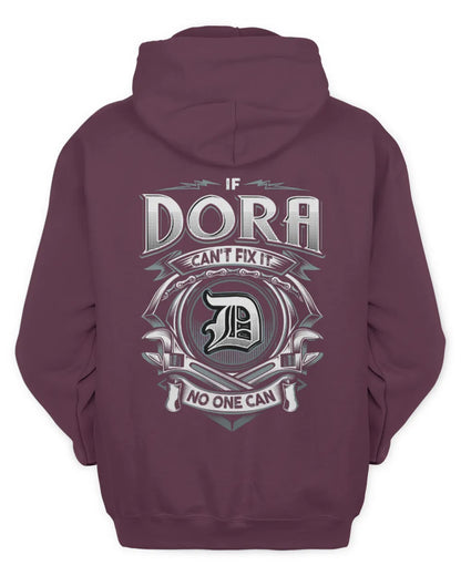 DORA AP81-K4-626 - Personalized Ahmed Quote Apparel “If Ahmed Can't Fix It, No One Can” - Unisex Hoodie - Maroon