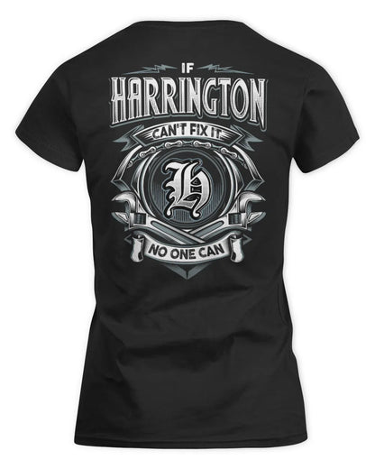 HARRINGTON AP81-K4-626 - Personalized Ahmed Quote Apparel “If Ahmed Can't Fix It, No One Can” - Women's Standard T-Shirt - Black