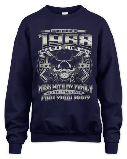 1968 HH89-K2 – Protective Family Quote T-Shirt - Unisex Sweatshirt - Navy