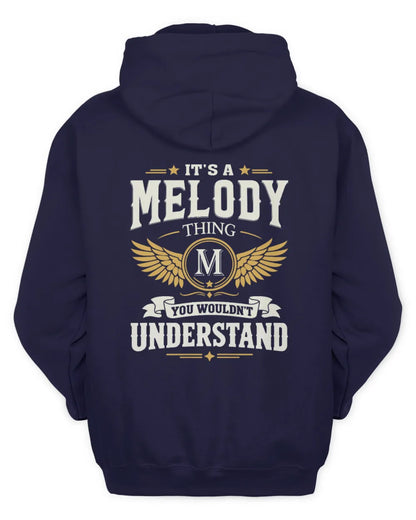 MELODY KT06-M008 It’s a [NAME] Thing – You Wouldn’t Understand | Personalized Vintage T-Shirt - Unisex Hoodie - Navy