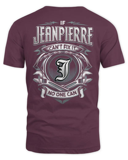 JEANPIERRE AP81-K4-626 - Personalized Ahmed Quote Apparel “If Ahmed Can't Fix It, No One Can” - Unisex Standard T-Shirt - Maroon