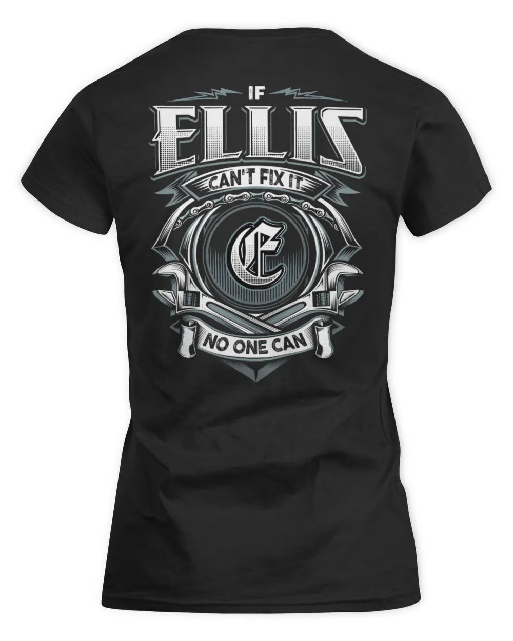 ELLIS AP81-K4-626 - Personalized Ahmed Quote Apparel “If Ahmed Can't Fix It, No One Can” - Women's Standard T-Shirt - Black