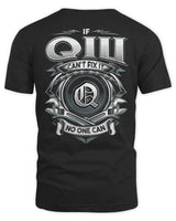 QIU AP81-K4-626 - Personalized Ahmed Quote Apparel “If Ahmed Can't Fix It, No One Can” - Unisex Standard T-Shirt - Black