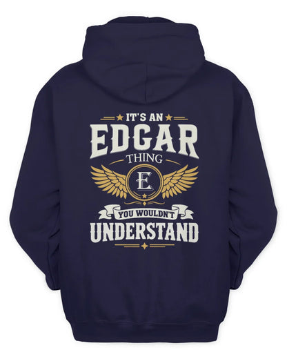 EDGAR KT06-M008 It’s a [NAME] Thing – You Wouldn’t Understand | Personalized Vintage T-Shirt - Unisex Hoodie - Navy