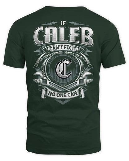 CALEB AP81-K4-626 - Personalized Ahmed Quote Apparel “If Ahmed Can't Fix It, No One Can” - Unisex Standard T-Shirt - Forest Green