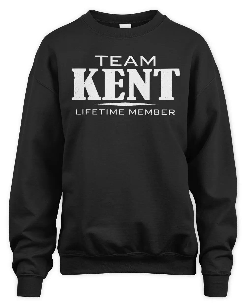 KENT BL62-K4-128 - Personalized “Team NAME Lifetime Member” - Unisex Sweatshirt - Black
