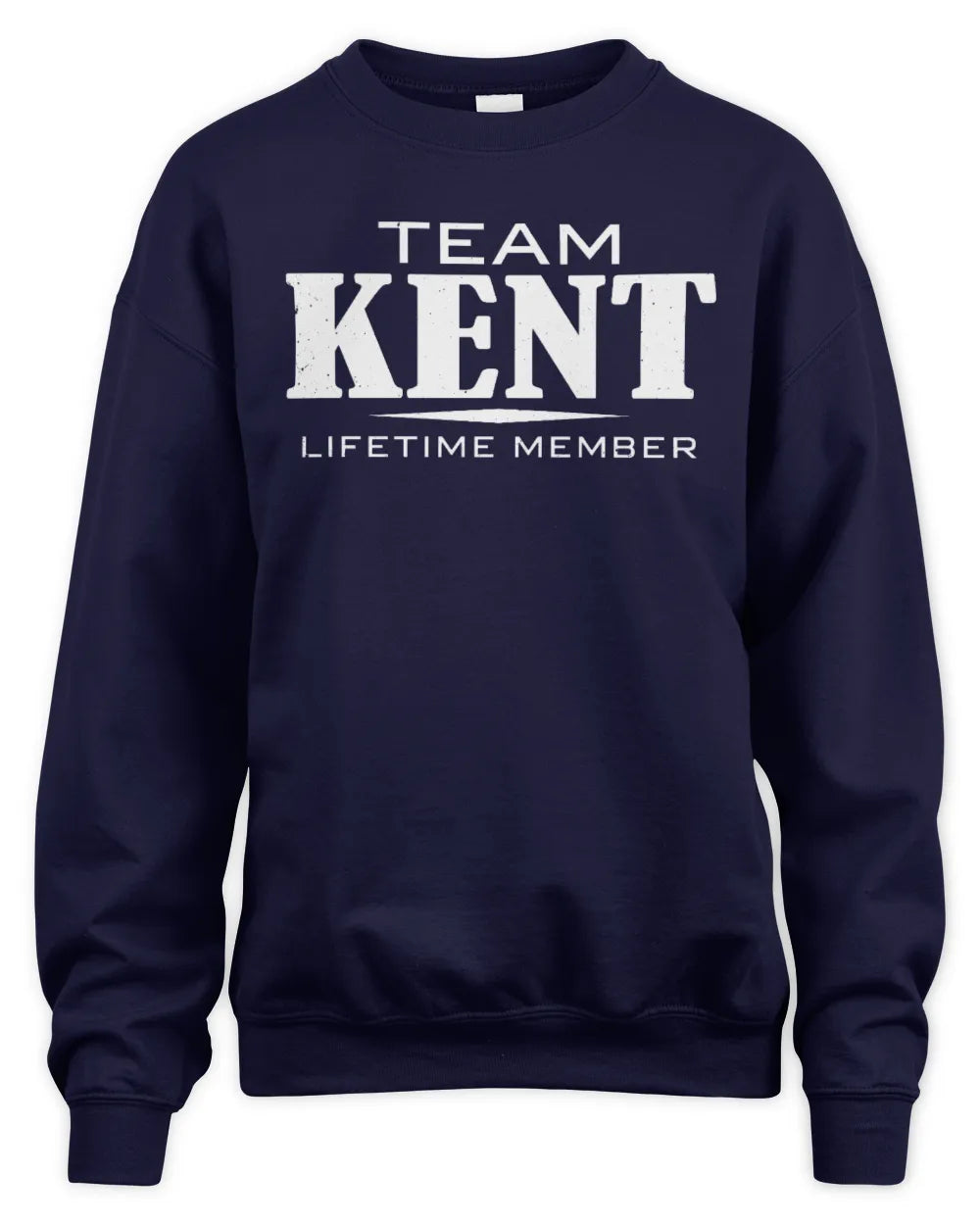 KENT BL62-K4-128 - Personalized “Team NAME Lifetime Member” - Unisex Sweatshirt - Navy
