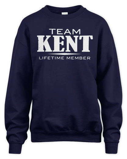 KENT BL62-K4-128 - Personalized “Team NAME Lifetime Member” - Unisex Sweatshirt - Navy