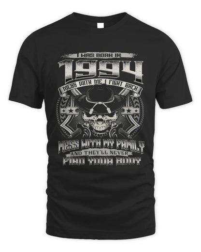 1994 HH89-K2 – Protective Family Quote T-Shirt - Unisex Standard T-Shirt - Black