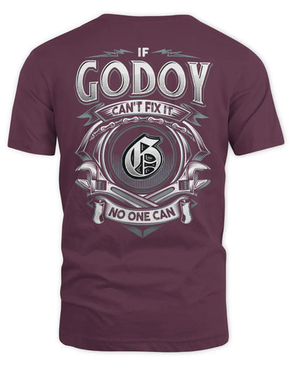 GODOY AP81-K4-626 - Personalized Ahmed Quote Apparel “If Ahmed Can't Fix It, No One Can” - Unisex Standard T-Shirt - Maroon