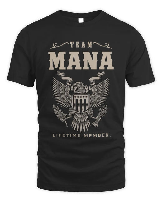 MANA TP06-K82 – Personalized Classic Style Apparel “Team NAME Lifetime Member”