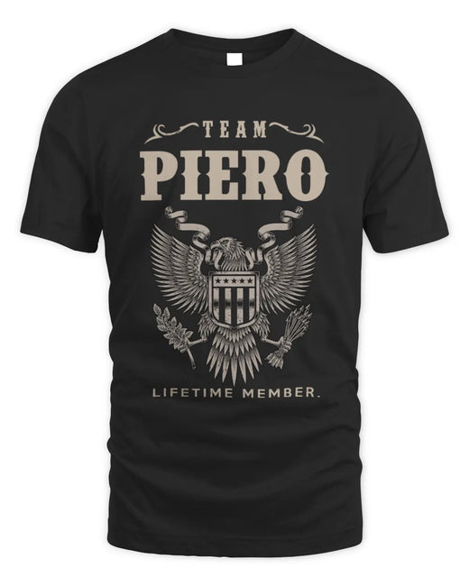 PIERO TP06-K82 – Personalized Classic Style Apparel “Team NAME Lifetime Member”