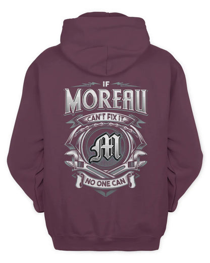 MOREAU AP81-K4-626 - Personalized Ahmed Quote Apparel “If Ahmed Can't Fix It, No One Can” - Unisex Hoodie - Maroon