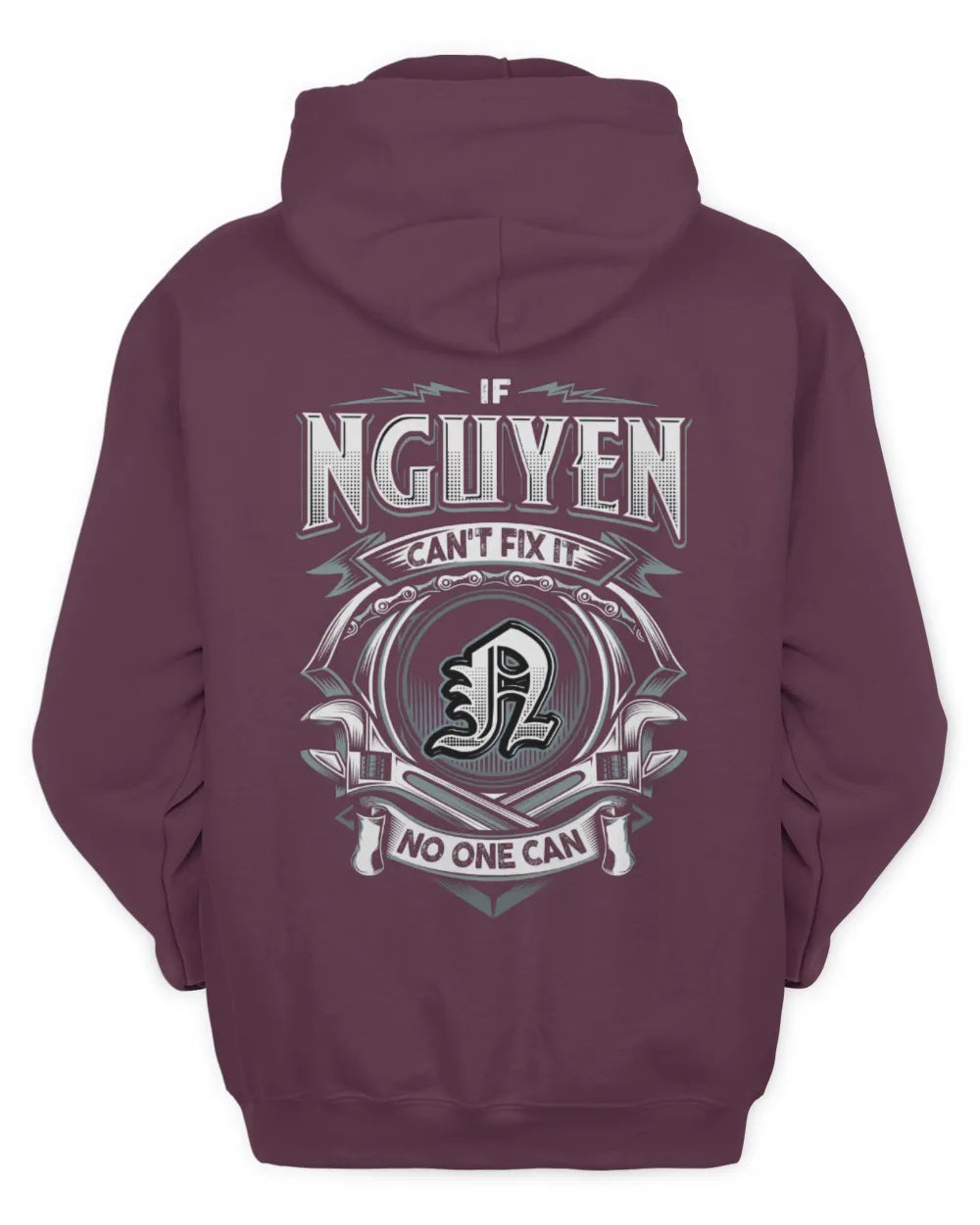 NGUYEN AP81-K4-626 - Personalized Ahmed Quote Apparel “If Ahmed Can't Fix It, No One Can” - Unisex Hoodie - Maroon
