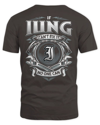 IUNG AP81-K4-626 - Personalized Ahmed Quote Apparel “If Ahmed Can't Fix It, No One Can” - Unisex Standard T-Shirt - Dark Chocolate