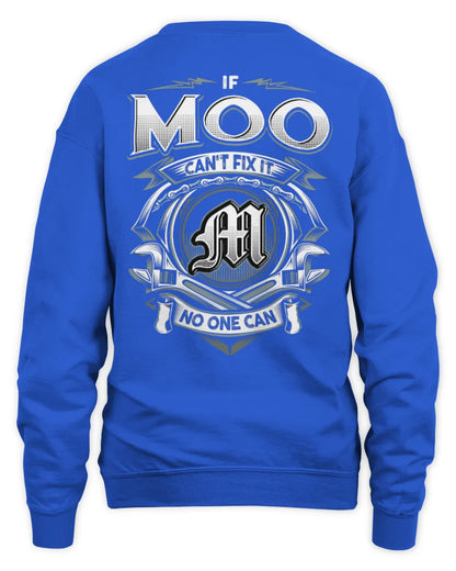 MOO AP81-K4-626 - Personalized Ahmed Quote Apparel “If Ahmed Can't Fix It, No One Can” - Unisex Sweatshirt - Royal