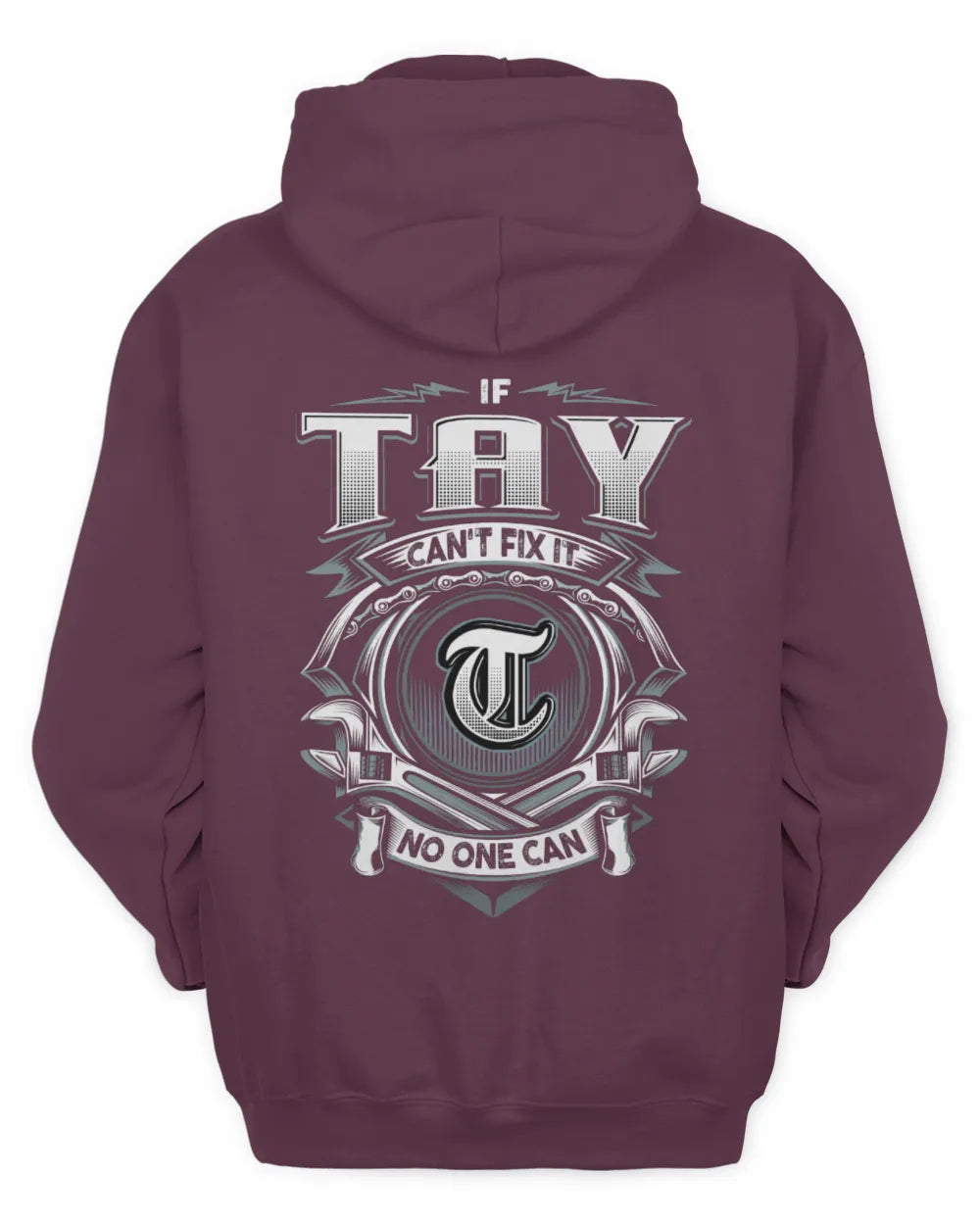 TAY AP81-K4-626 - Personalized Ahmed Quote Apparel “If Ahmed Can't Fix It, No One Can” - Unisex Hoodie - Maroon
