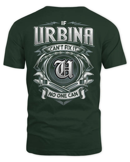 URBINA AP81-K4-626 - Personalized Ahmed Quote Apparel “If Ahmed Can't Fix It, No One Can” - Unisex Standard T-Shirt - Forest Green