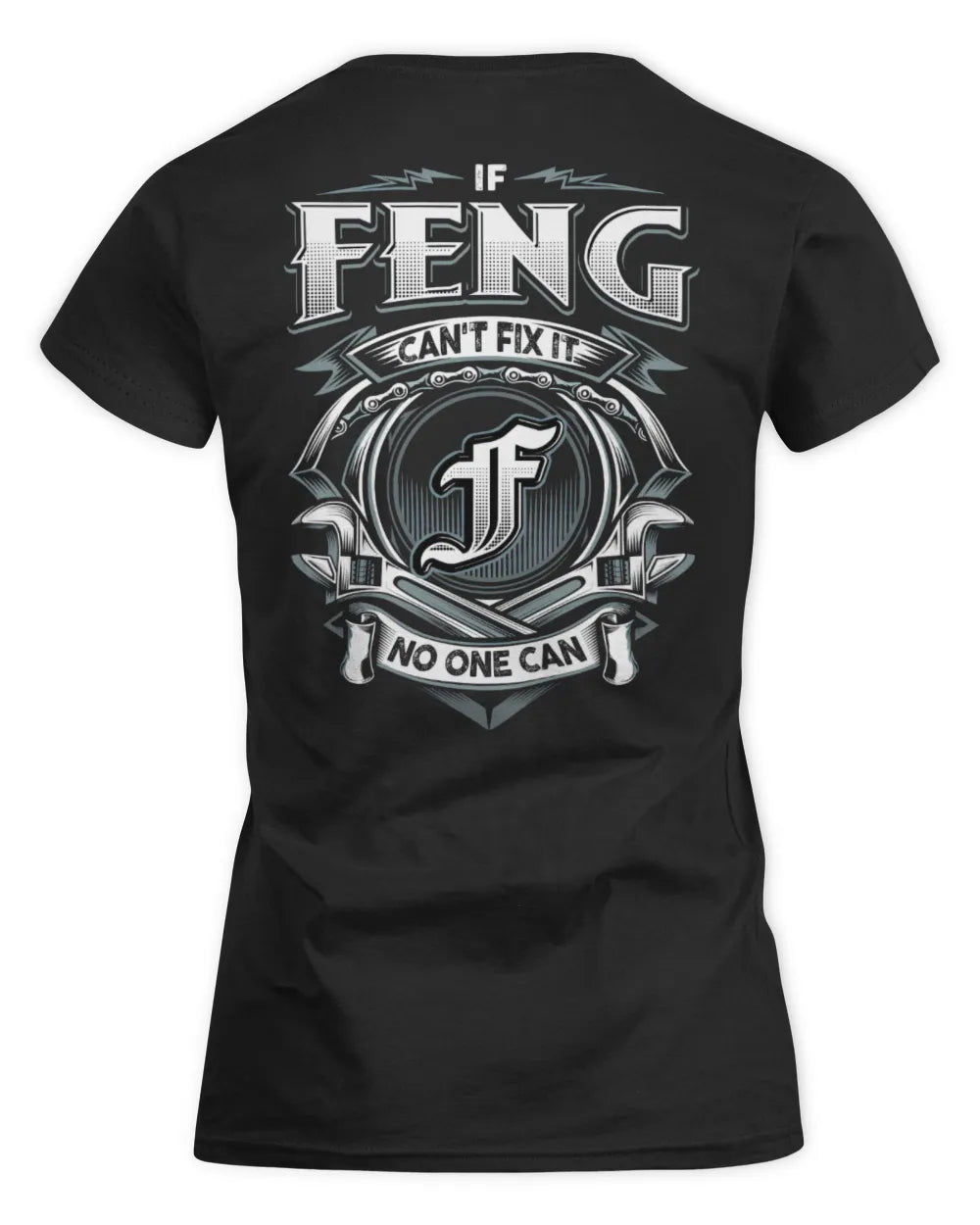 FENG AP81-K4-626 - Personalized Ahmed Quote Apparel “If Ahmed Can't Fix It, No One Can” - Women's Standard T-Shirt - Black
