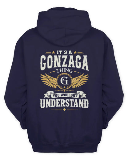 GONZAGA KT06-M008 It’s a [NAME] Thing – You Wouldn’t Understand | Personalized Vintage T-Shirt - Unisex Hoodie - Navy