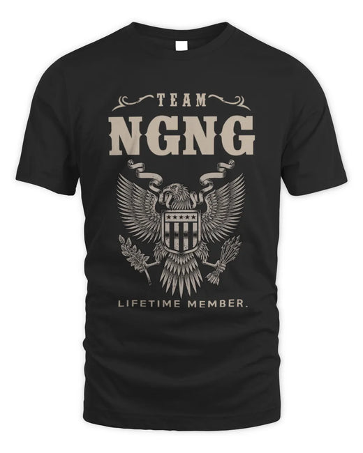 NGNG TP06-K82 – Personalized Classic Style Apparel “Team NAME Lifetime Member”