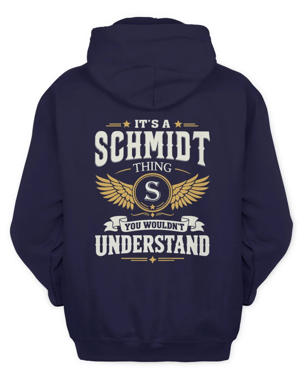 SCHMIDT KT06-M008 It’s a [NAME] Thing – You Wouldn’t Understand | Personalized Vintage T-Shirt - Unisex Hoodie - Navy