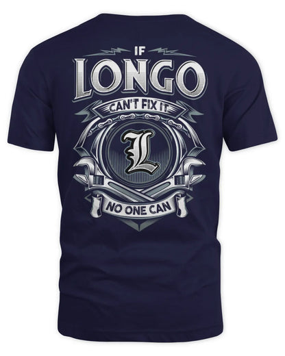LONGO AP81-K4-626 - Personalized Ahmed Quote Apparel “If Ahmed Can't Fix It, No One Can” - Unisex Standard T-Shirt - Navy