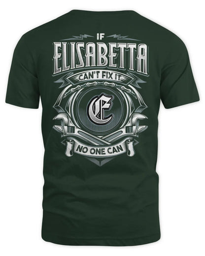 ELISABETTA AP81-K4-626 - Personalized Ahmed Quote Apparel “If Ahmed Can't Fix It, No One Can” - Unisex Standard T-Shirt - Forest Green