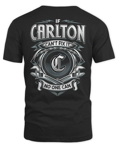 CARLTON AP81-K4-626 - Personalized Ahmed Quote Apparel “If Ahmed Can't Fix It, No One Can” - Unisex Standard T-Shirt - Black