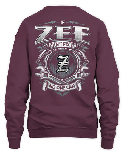 ZEE AP81-K4-626 - Personalized Ahmed Quote Apparel “If Ahmed Can't Fix It, No One Can” - Unisex Sweatshirt - Maroon