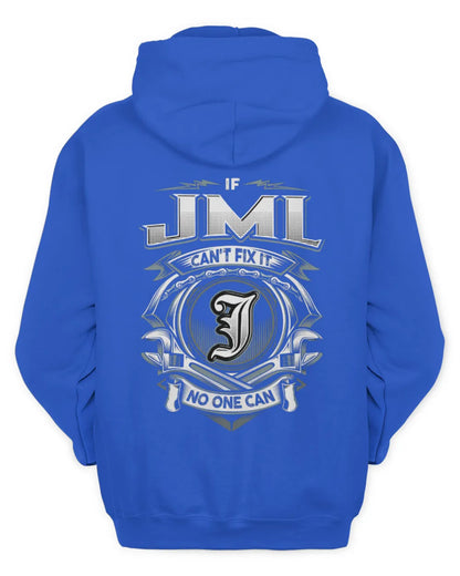 JML AP81-K4-626 - Personalized Ahmed Quote Apparel “If Ahmed Can't Fix It, No One Can” - Unisex Hoodie - Royal