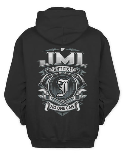 JML AP81-K4-626 - Personalized Ahmed Quote Apparel “If Ahmed Can't Fix It, No One Can” - Unisex Hoodie - Black
