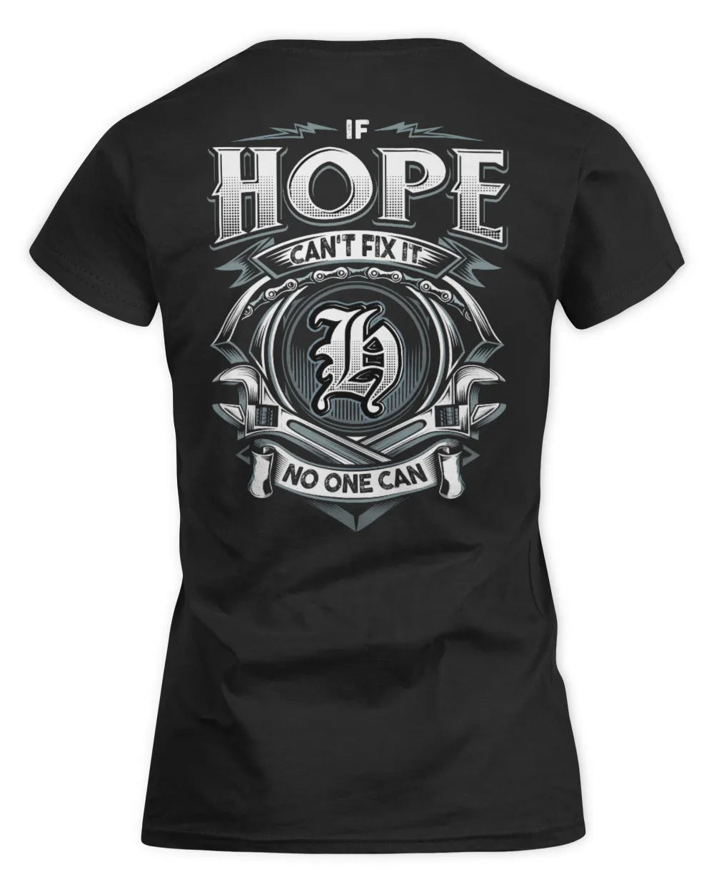 HOPE AP81-K4-626 - Personalized Ahmed Quote Apparel “If Ahmed Can't Fix It, No One Can” - Women's Standard T-Shirt - Black