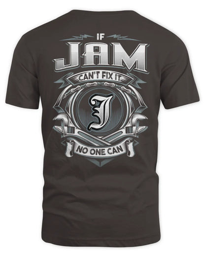 JAM AP81-K4-626 - Personalized Ahmed Quote Apparel “If Ahmed Can't Fix It, No One Can” - Unisex Standard T-Shirt - Dark Chocolate