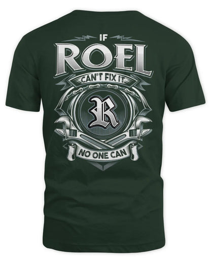 ROEL AP81-K4-626 - Personalized Ahmed Quote Apparel “If Ahmed Can't Fix It, No One Can” - Unisex Standard T-Shirt - Forest Green