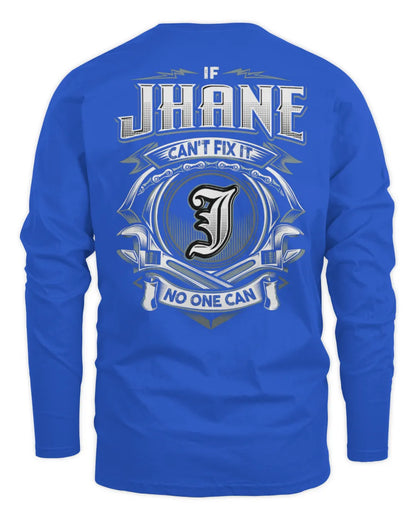 JHANE AP81-K4-626 - Personalized Ahmed Quote Apparel “If Ahmed Can't Fix It, No One Can” - Men's Long Sleeved T-Shirt - Royal