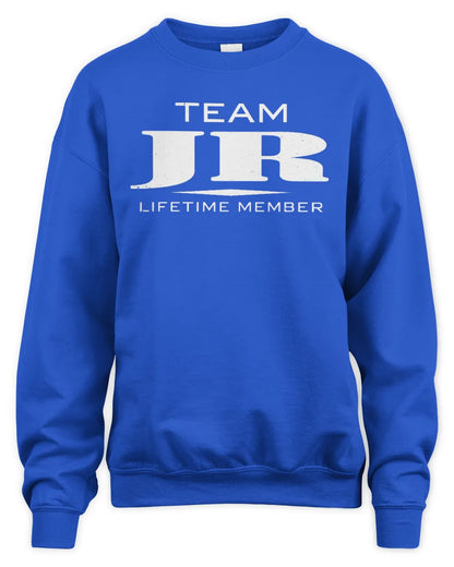 JR BL62-K4-128 - Personalized “Team NAME Lifetime Member” - Unisex Sweatshirt - Royal