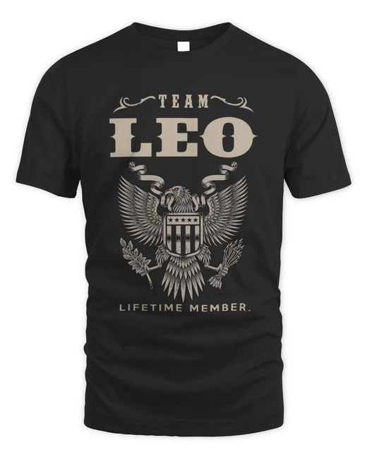 LEO TP06-K82 – Personalized Classic Style Apparel “Team NAME Lifetime Member”